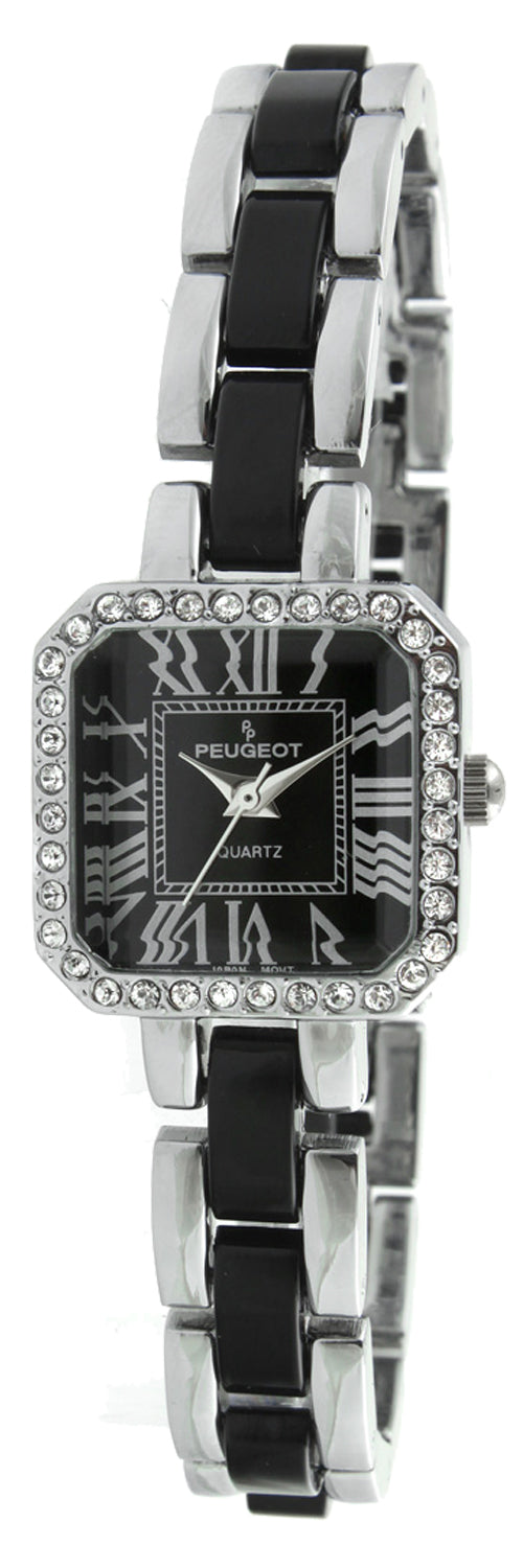 Women's silver tone watches hot sale