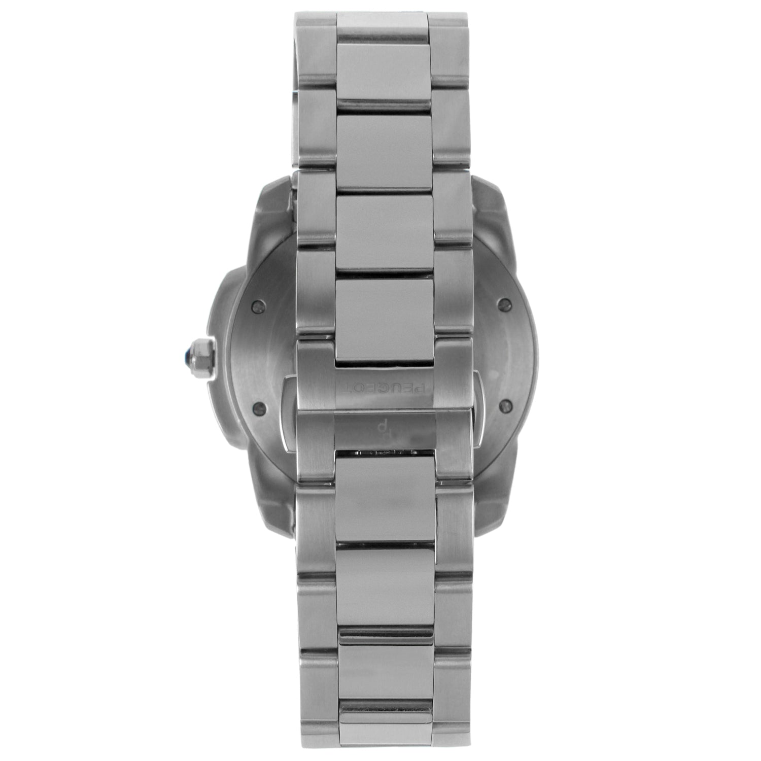 Men's 42mm Calendar Stainless Steel Bracelet Watch