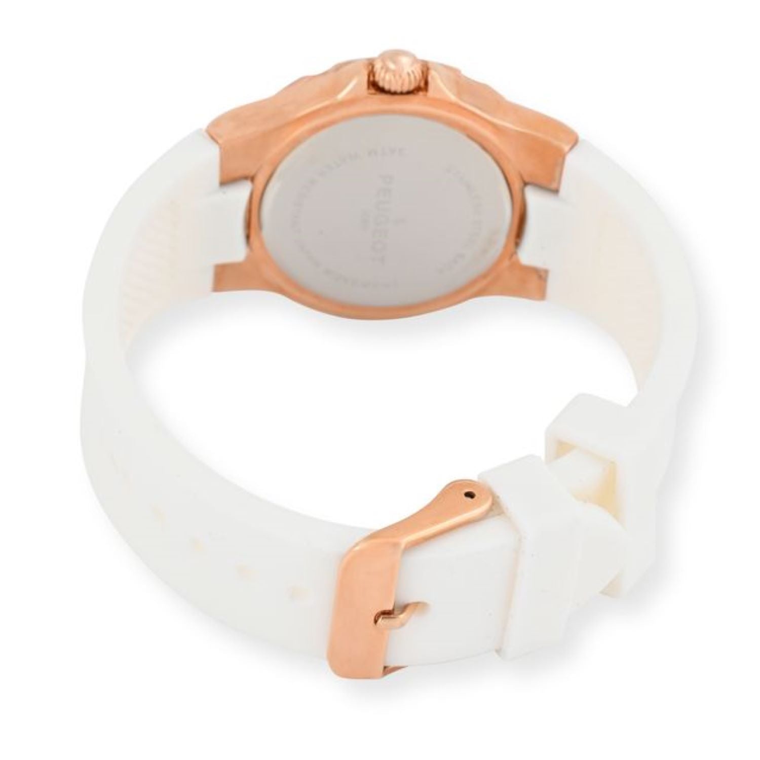 Women's Rose Gold Wrist Watch with Crystal Bezel