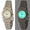 Womens Two-Tone Round 25mm Glow In The Dark Bracelet Watch