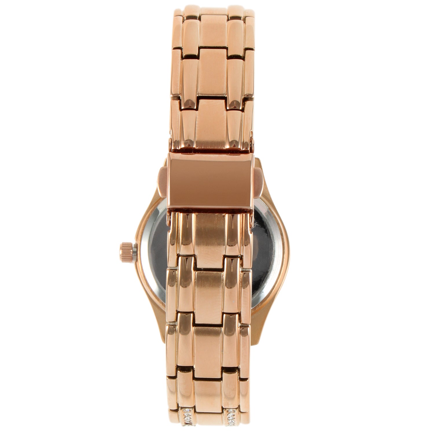 Womens Luxury Status Rose Gold Swarovski Crystal Watch