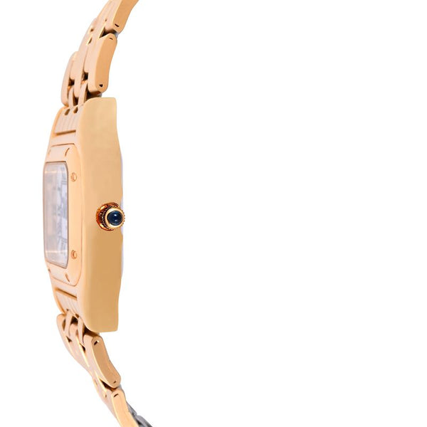 Peugeot Womens Watch - 20x22mm Gold-Tone Panthere Link Bracelet Watch ...