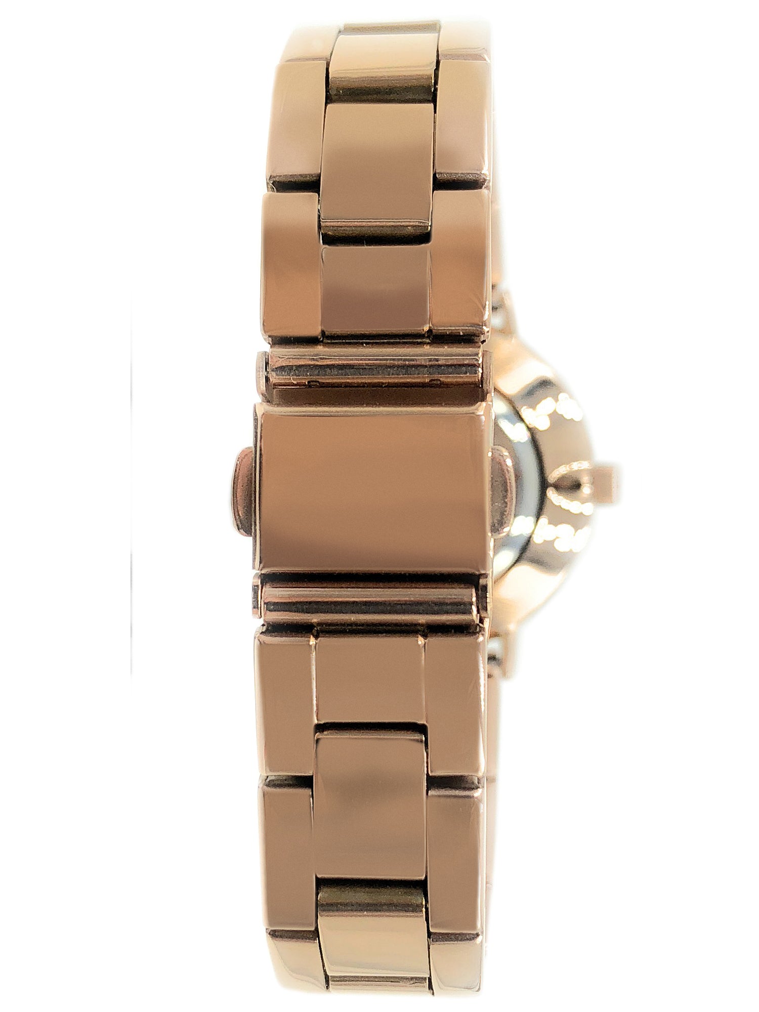 Women's Grey Watch 30mm Sleek Rose Gold  Stainless Steel Bracelet