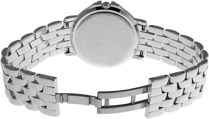 Swiss Edition Men's Round Stainless Steel Link Watch